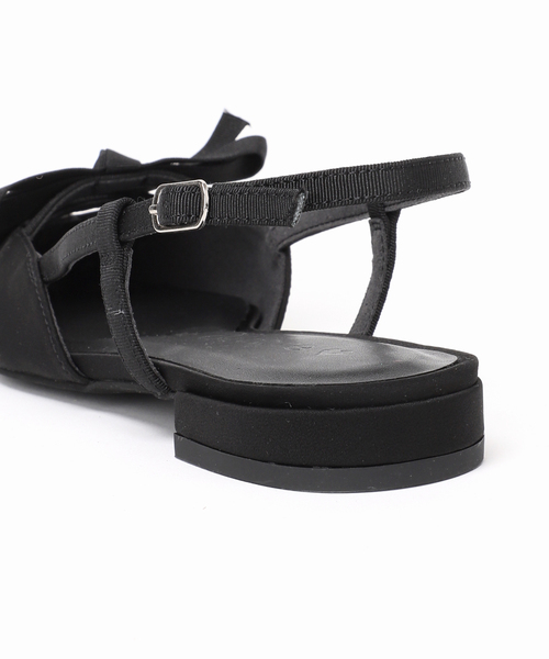 LE TALON(ルタロン)の「《WEB限定》Le decore / ル デコレ lady ribbon バックベルト(その他シューズ・レディース・ホワイト/ブラック×ブラック/ブラウン系その他・22cm/22.5cm/23cm/23.5cm/24cm/24.5cm/25cm)」の14枚目の写真