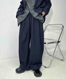 AS KNOW AS plus | 〇ワイドスラックスパンツ　セットアップ可能(スラックス)