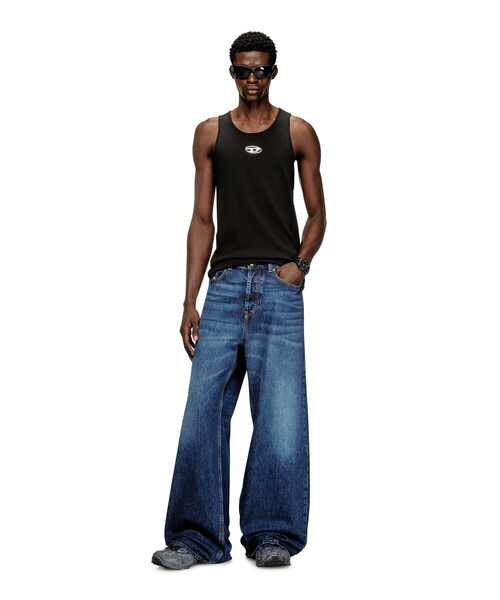DIESEL(ディーゼル)の「メンズ タンクトップ T-LIFTY-IOD(タンクトップ・メンズ・ブラック/オフホワイト・LARGE/MEDIUM/SMALL/X-LARGE/X-SMALL)」の4枚目の写真