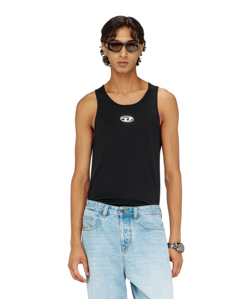 DIESEL(ディーゼル)の「メンズ タンクトップ T-LIFTY-IOD(タンクトップ・メンズ・ブラック/オフホワイト・LARGE/MEDIUM/SMALL/X-LARGE/X-SMALL)」の4枚目の写真