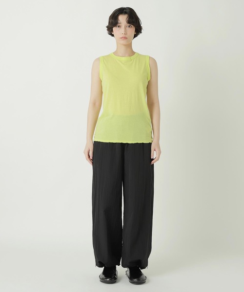 ZUCCa（ズッカ）の「SUPIMA LIGHT JERSEY / タンクトップ（タンクトップ・レディース・イエロー・M size）」の7枚目の写真