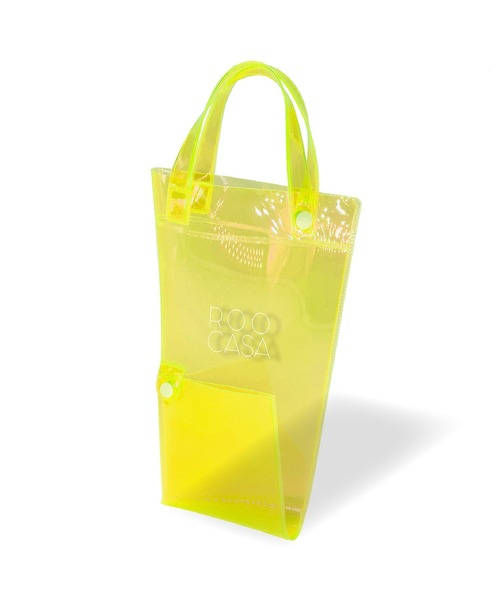 ROOTOTE（ルートート）の「ROOTOTE ルートート SN.CASA.オリ.クリアｰA（折りたたみ傘・レディース・ピンク/イエロー/ブルー/スモークグレー・FREE）」の3枚目の写真