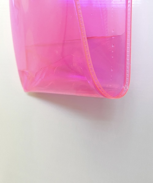 ROOTOTE（ルートート）の「ROOTOTE ルートート SN.CASA.オリ.クリアｰA（折りたたみ傘・レディース・ピンク/イエロー/ブルー/スモークグレー・FREE）」の10枚目の写真