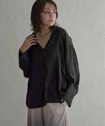 パッチワーク風刺繍シャツ（シャツ/ブラウス）｜notch.（ノッチ）の 