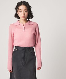 CITEN（シテン）の「＜CITEN＞コンパクトポロニット（ニット/セーター）」