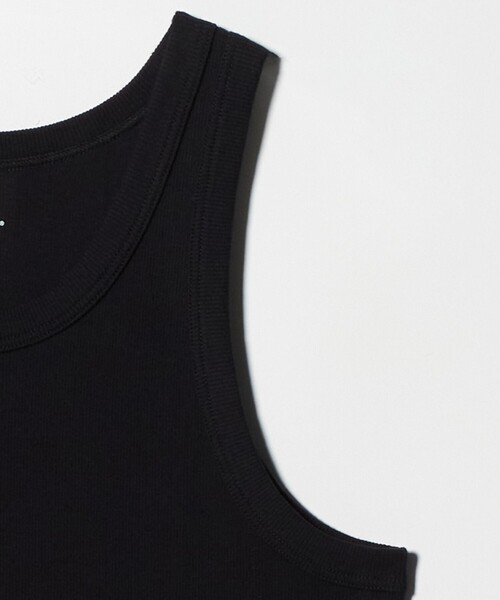 HANES（ヘインズ）の「＜Hanes＞ビーフィー リブ タンクトップ（タンクトップ・メンズ・ブラック/ホワイト・L/XL/M）」の5枚目の写真