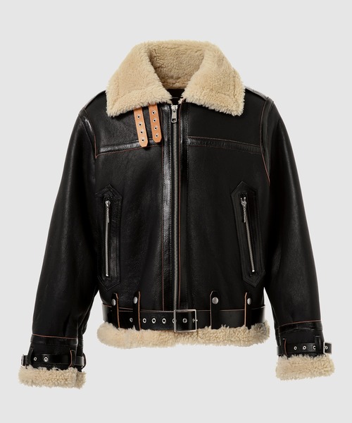 SUGARHILL(シュガーヒル)の「SHERRING N2 JACKET(その他アウター・メンズ・ブラック・2)」の1枚目の写真