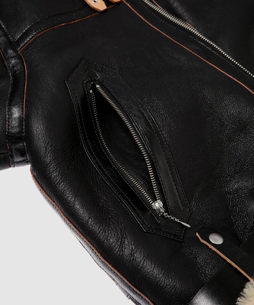 SUGARHILL(シュガーヒル)の「SHERRING N2 JACKET(その他アウター・メンズ・ブラック・2)」の9枚目の写真