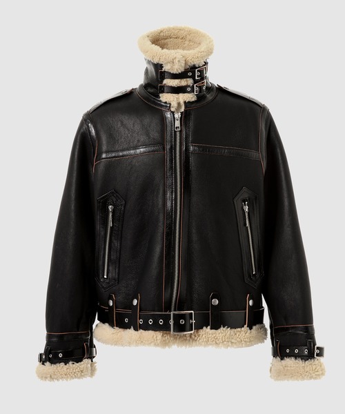 SUGARHILL(シュガーヒル)の「SHERRING N2 JACKET(その他アウター・メンズ・ブラック・2)」の4枚目の写真