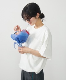 UNDERSTATEMENTs（アンダーステイトメント）の「【ユニセックス】配色ドローコードポケットTシャツ（Tシャツ/カットソー）」