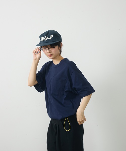 UNDERSTATEMENTs（アンダーステイトメント）の「【ユニセックス】配色ドローコードポケットTシャツ（Tシャツ/カットソー・メンズ・ネイビー/ホワイト/レッド/ブラック・MEDIUM/LARGE）」の15枚目の写真