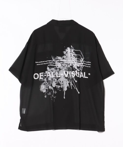 A4A（エーフォーエー）の「【WEB&DEPOT限定】A4A/エーフォーエー/PAINT S/S SHIRTS（シャツ/ブラウス・メンズ・ブラック/ホワイト・L/M）」の2枚目の写真