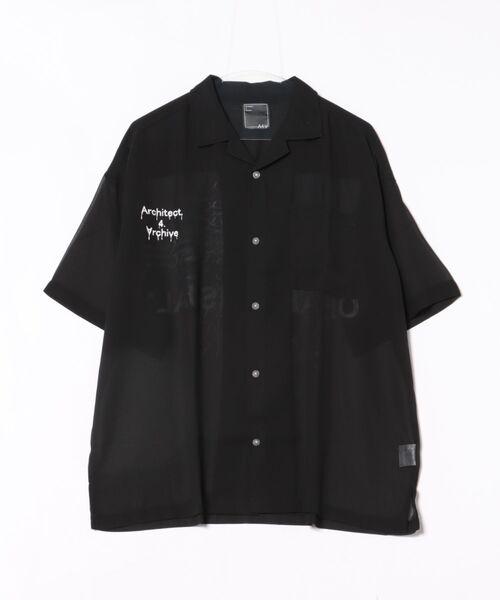 A4A（エーフォーエー）の「【WEB&DEPOT限定】A4A/エーフォーエー/PAINT S/S SHIRTS（シャツ/ブラウス・メンズ・ブラック/ホワイト・L/M）」の3枚目の写真