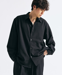 417 EDIFICE | Pクレープ レギュラーシャツ(シャツ/ブラウス)