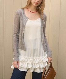 Birthday room | フリルキャミチュニック/Frilled cami tunic(キャミソール)
