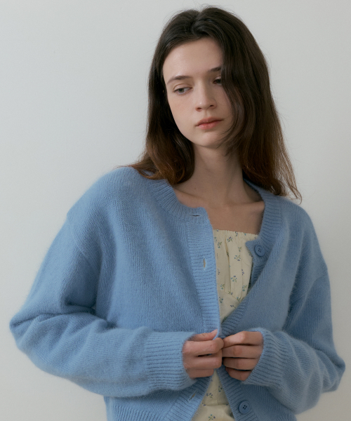 REORG(リオルグ)の「BATD ANGORA CARDIGAN SERENITY(カーディガン/ボレロ・レディース・その他・FREE)」の2枚目の写真