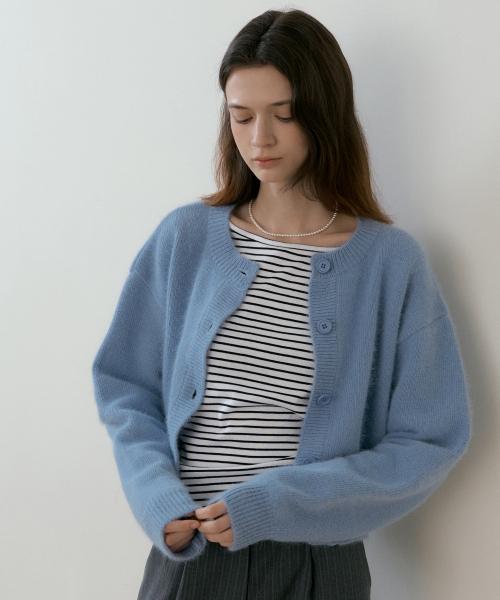 REORG(リオルグ)の「BATD ANGORA CARDIGAN SERENITY(カーディガン/ボレロ・レディース・その他・FREE)」の3枚目の写真