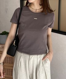 Thevon | チャーム付きコンパクトTシャツ(Tシャツ/カットソー)