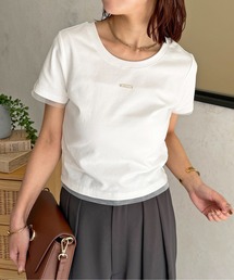 Thevon | 【新色登場!】チャーム付きコンパクトTシャツ(Tシャツ/カットソー)