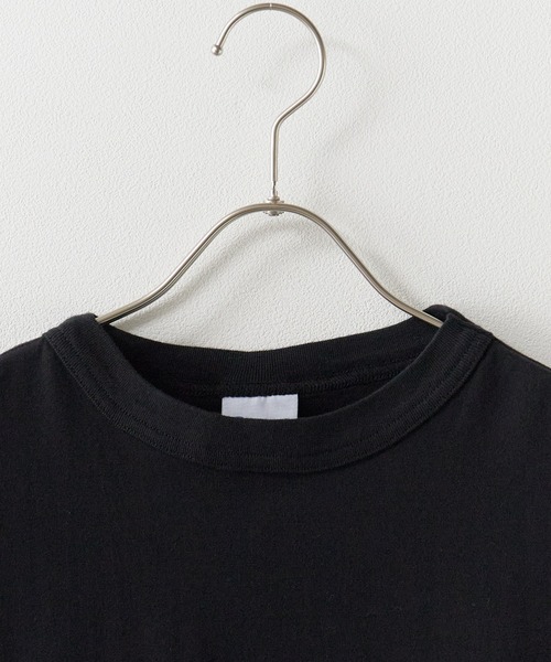 Champion(チャンピオン)の「Champion/チャンピオン ワンポイント ロゴワッペン クルーネック半袖Tシャツ コットン カジュアル ストリート シンプル 2026年 夏 夏服 秋服(Tシャツ/カットソー・メンズ・ホワイト/ライトブルー/ブラック/ネイビー/ライトグリーン・M/L/XL)」の6枚目の写真