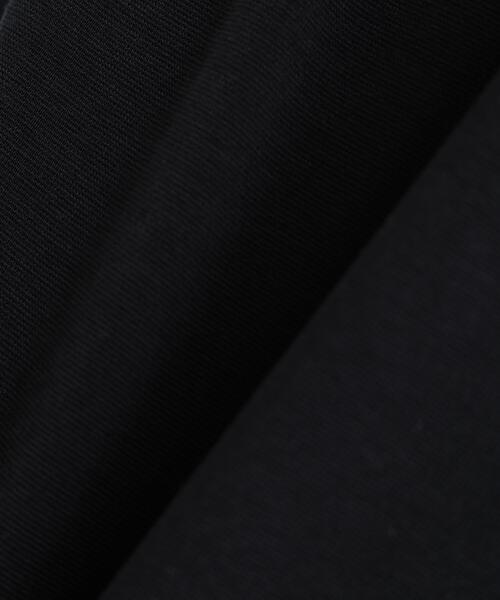 NANO universe(ナノユニバース)の「ストレッチフライス BIGTシャツ 半袖(Tシャツ/カットソー・メンズ・ブラック/ホワイト/カーキ・M/L)」の16枚目の写真
