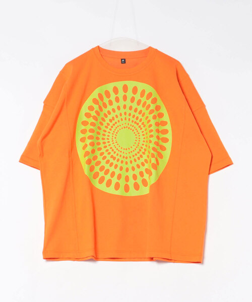 チャイハネ（チャイハネ）の「【チャイハネ】フマリーメンズTシャツ（Tシャツ/カットソー・メンズ・ホワイト/オレンジ/ブラック・FREE）」の3枚目の写真