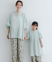 URBAN RESEARCH DOORS | 『親子リンク』コットンボイルパフスリーブワンピース(KIDS)(ワンピース)