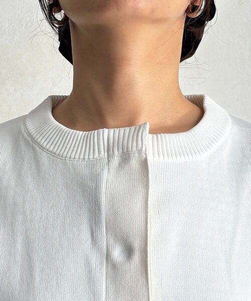 un dix cors（アンディコール）の「メッシュ袖カーデ（カーディガン/ボレロ・レディース・ベージュ/アイボリー/ブラック・FREE）」の13枚目の写真