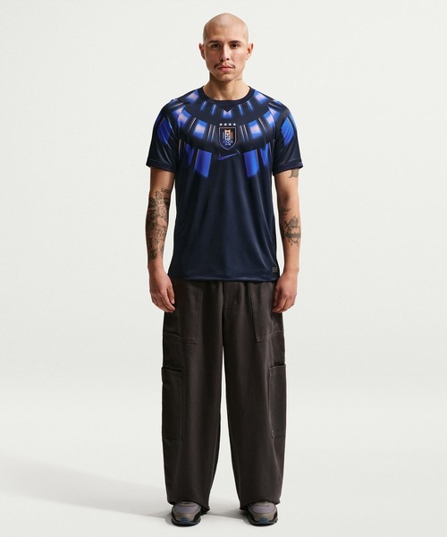 NIKE(ナイキ)の「NIKE AUF M NK DF JSY SS STAD HM / ナイキ AUF DF JSY STAD HM SS トップ 【SP】(Tシャツ/カットソー・メンズ・ブルー・XXL/XL/L/M)」の2枚目の写真