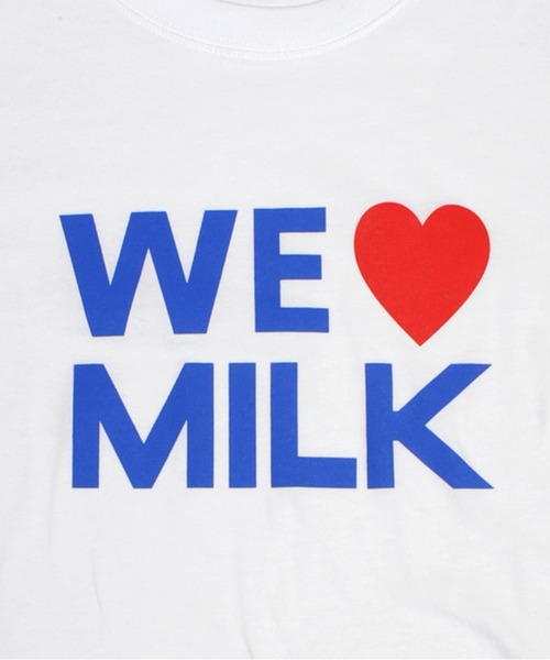 MILK(ミルク)の「We Love MILK Tシャツ(Tシャツ/カットソー・レディース・C/A/B・FREE)」の6枚目の写真