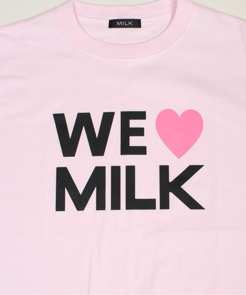 MILK(ミルク)の「We Love MILK Tシャツ(Tシャツ/カットソー・レディース・C/A/B・FREE)」の18枚目の写真