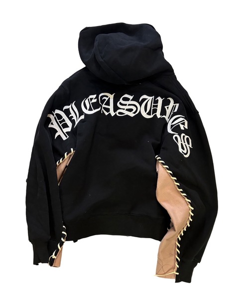 DISCOVERED（ディスカバード）の「PLEASURES x DISCOVERED DOUBLE LAYERED HOODIE（パーカー・メンズ・ブルー/ブラック/ホワイト/ピンク・FREE）」の18枚目の写真
