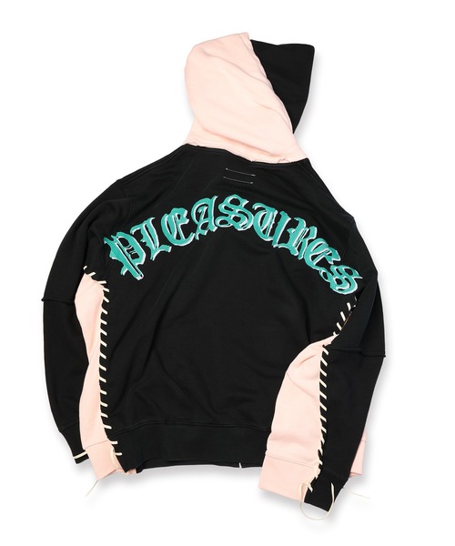 DISCOVERED(ディスカバード)の「PLEASURES x DISCOVERED DOUBLE LAYERED HOODIE(パーカー・メンズ・ブルー/ブラック/ホワイト/ピンク・FREE)」の20枚目の写真