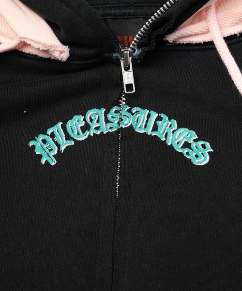 DISCOVERED(ディスカバード)の「PLEASURES x DISCOVERED DOUBLE LAYERED HOODIE(パーカー・メンズ・ブルー/ブラック/ホワイト/ピンク・FREE)」の17枚目の写真