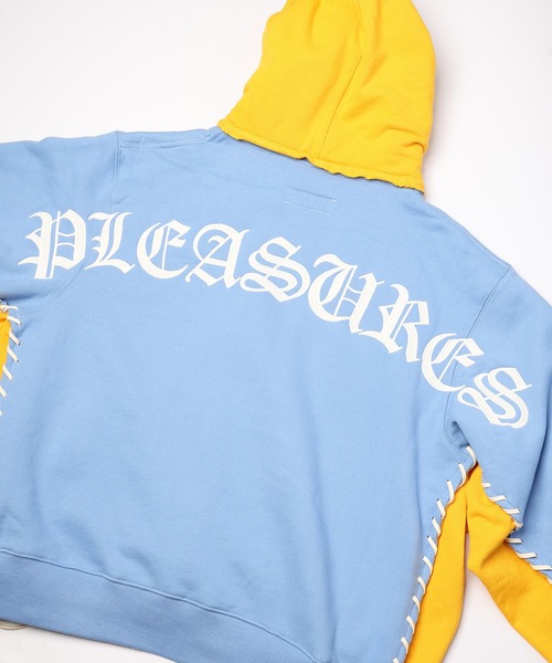 DISCOVERED(ディスカバード)の「PLEASURES x DISCOVERED DOUBLE LAYERED HOODIE(パーカー・メンズ・ブルー/ブラック/ホワイト/ピンク・FREE)」の6枚目の写真