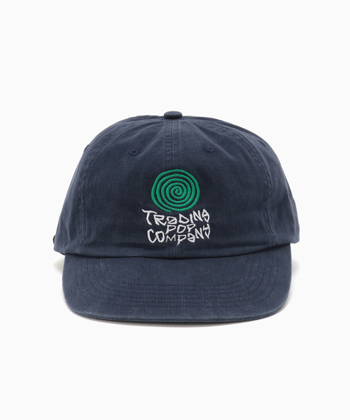 POP TRADING COMPANY（ポップトレーディングカンパニー）の「POP TRADING COMPANY / ポップトレーディングカンパニー block sixpanel hat（キャップ・メンズ・ネイビー・FREE）」の2枚目の写真