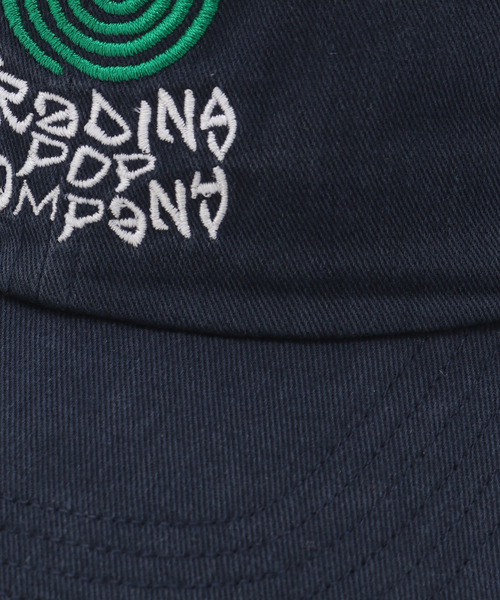 POP TRADING COMPANY（ポップトレーディングカンパニー）の「POP TRADING COMPANY / ポップトレーディングカンパニー block sixpanel hat（キャップ・メンズ・ネイビー・FREE）」の4枚目の写真