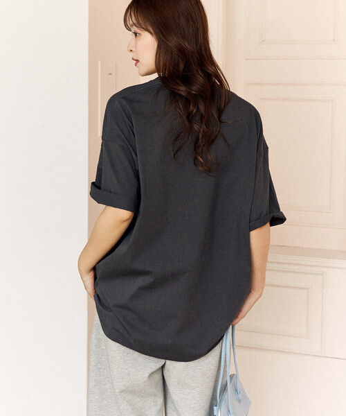 PUBLUX(パブリュクス)の「PUBLUX/パブリュクス <機能性素材>MIAMI NIGHTS キャット フォト Tシャツ 限定展開(Tシャツ/カットソー・レディース・ホワイト/ライトグレー/チャコールグレー・SMALL/MEDIUM/LARGE)」の13枚目の写真