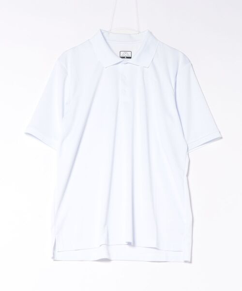 Kappa(カッパ)の「【Kappa/カッパ】メンズスクールポロシャツ ゴルフ(シャツ/ブラウス・メンズ・ホワイト/カーキ/ブラック/ネイビー・XX-LARGE/X-LARGE/LARGE/MEDIUM)」の2枚目の写真