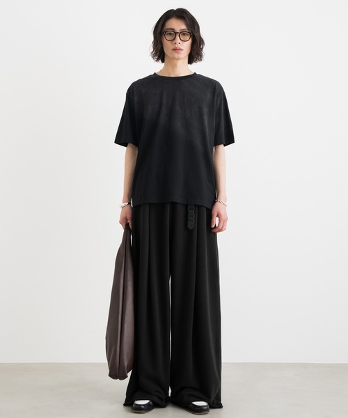 SINSS(シンス)の「One tuck wide sweat pants / ワンタックワイドスウェットパンツ(スウェットパンツ・メンズ・ブラック/ライトグレー・X-SMALL/SMALL/MEDIUM/LARGE/X-LARGE)」の22枚目の写真