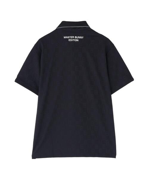 MASTER BUNNY EDITION（マスターバニーエディション）の「【MASTER BUNNY EDITION】凸凹ジャガード（ポロシャツ・メンズ・グレー系その他/ホワイト/ブラック・X-LARGE/LARGE/MEDIUM）」の4枚目の写真