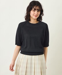 GREY LABELペーパーヤーンニットプルオーバー