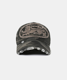 BADBLOOD（バッドブラッド）の「ミスティックビッグパッチボールキャップ - ダスティグリーンカモ（キャップ）」