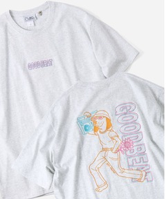 7.4oz GOOD BEAT 刺繍TEE