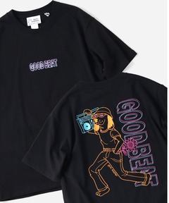 7.4oz GOOD BEAT 刺繍TEE