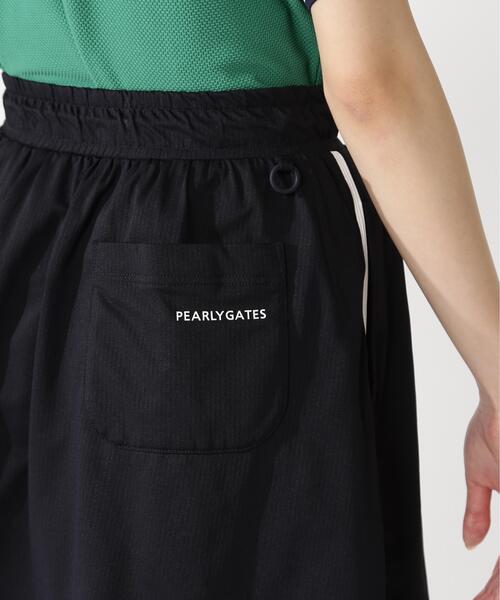 PEARLY GATES（パーリーゲイツ）の「【PEARLY GATES】メッシュジャージ（スカート・レディース・ネイビー・SMALL/MEDIUM/LARGE）」の10枚目の写真