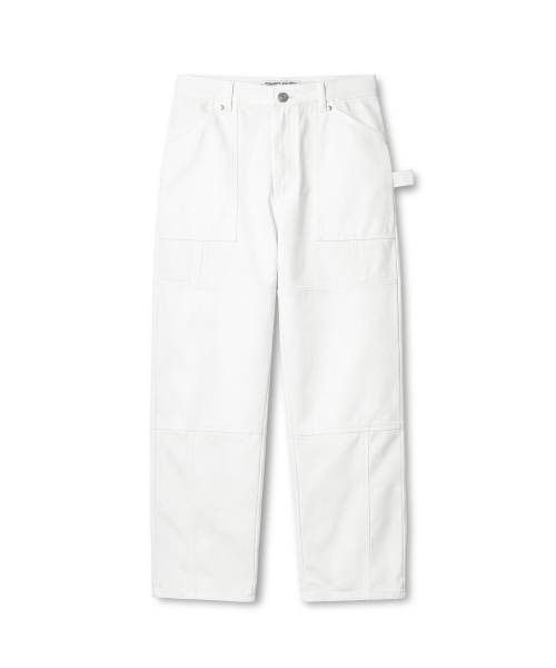 CONNECT KINLOCH（コネクトキンロック）の「ストラクチャーシムストレートパンツ[ホワイト]（その他パンツ・メンズ・ホワイト・SMALL/MEDIUM/LARGE）」の2枚目の写真
