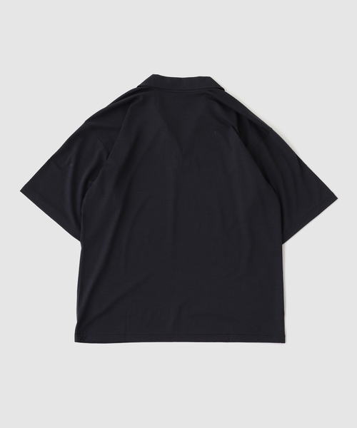 Kaptain Sunshine（キャプテン サンシャイン）の「KAPTAIN SUNSHINE / キャプテンサンシャイン Super Soft Merino Tenjiku（Tシャツ/カットソー・メンズ・ネイビー/ベージュ・4/3）」の3枚目の写真