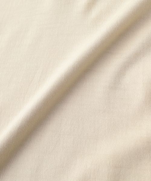 Kaptain Sunshine（キャプテン サンシャイン）の「KAPTAIN SUNSHINE / キャプテンサンシャイン Super Soft Merino Tenjiku（Tシャツ/カットソー・メンズ・ネイビー/ベージュ・4/3）」の6枚目の写真