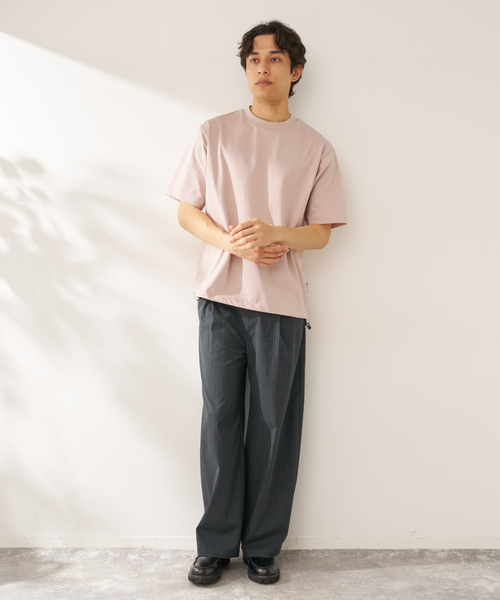 B.C STOCK(ベーセーストック)の「OLIVEDRAB DRAWCODE S/S-Tシャツ(Tシャツ/カットソー・メンズ・ピンク/ホワイト/グレー/ブラック系その他・MEDIUM/X-LARGE/LARGE)」の7枚目の写真